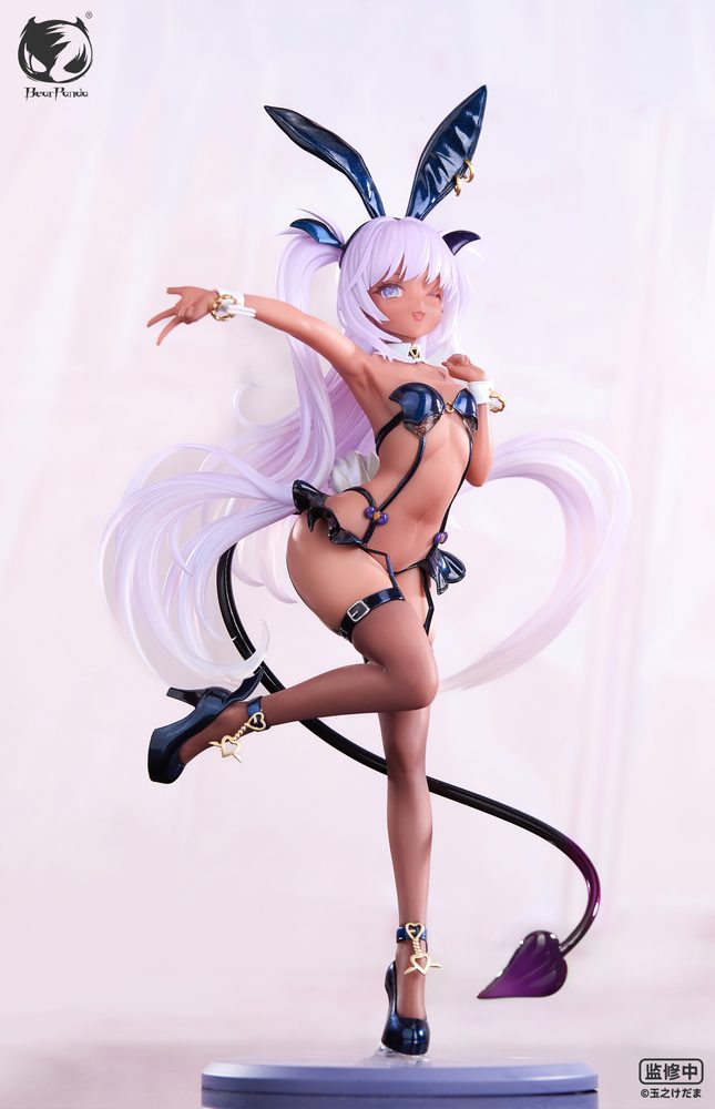 BearPanda 玉之けだま クロム 1/6スケール塗装済完成品フィギュア (BEARPANDA KEDAMA TAMANO KUROMU 1/6 SCALE FIGURE)