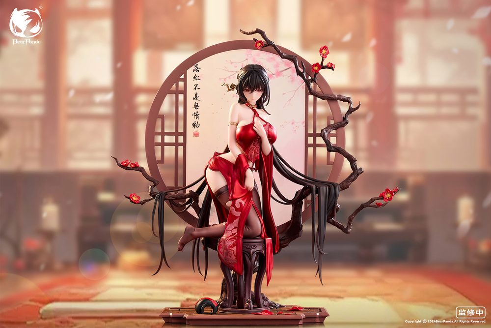 BearPanda 国風シリーズ 落紅 1/6スケール塗装済完成品フィギュア (BEARPANDA TRADITIONAL CHINESE STYLE SERIES LUO HONG 1/6 SCALE FIGURE)
