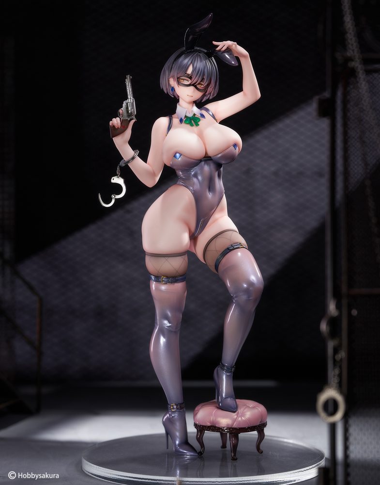 HOBBY SAKURA バニー警官 1/7スケール塗装済完成品フィギュア (HOBBY SAKURA BUNNY POLICE OFFICER 1/7 SCALE FIGURE)