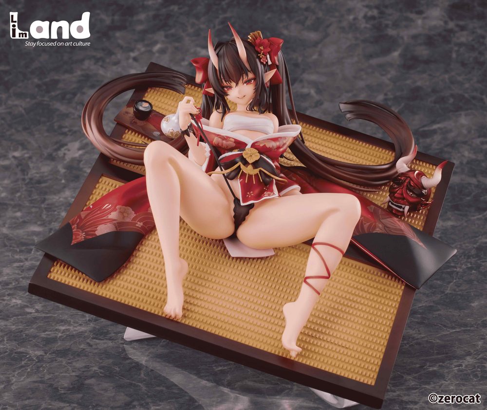 LIM LAND 鬼少女 1/6スケール塗装済完成品フィギュア (LIM LAND ONI GIRL 1/6 SCALE FIGURE)