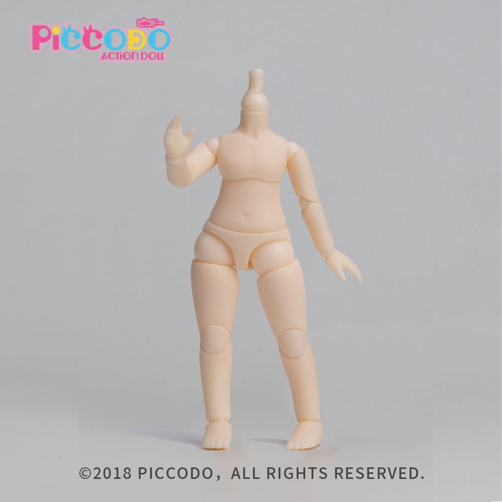 PICCODO BODY8 デフォルメドールボディ PIC-D003CW クリームホワイト (PICCODO DOLL BODY8 PIC-D003CW CREAM-WHITE)