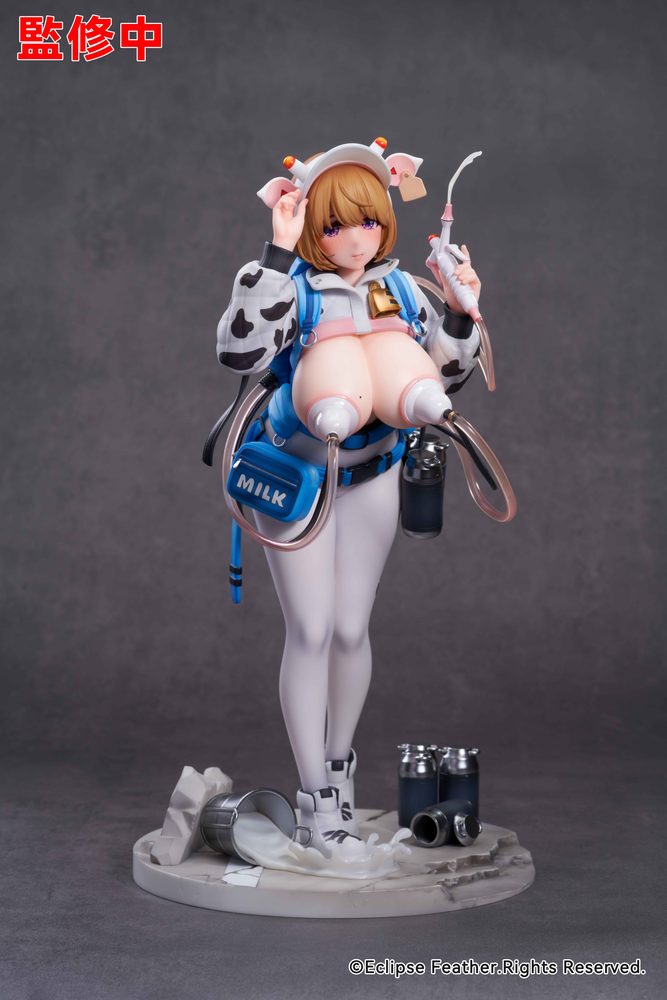 Eclipse Feather ミルクタンク 1/6スケール塗装済完成品フィギュア 豪華版 (ECLIPSE FEATHER MILK TANK 1/6 SCALE FIGURE DELUXE EDITION)