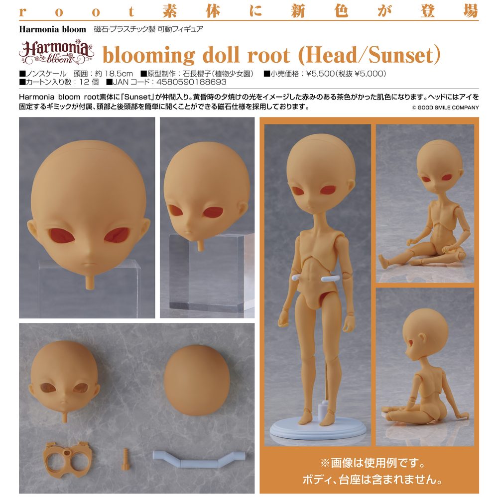 Harmonia bloom blooming doll root (Head/Sunset) (Harmonia bloom blooming doll root (Head / Sunset))