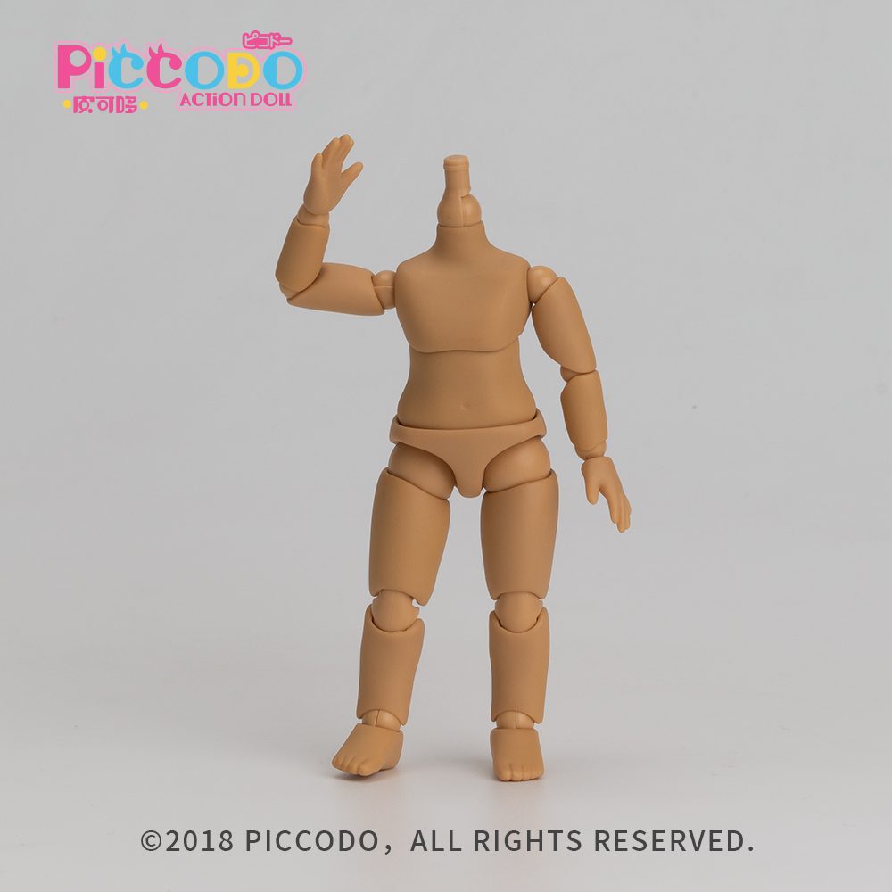 PICCODO BODY9 デフォルメドールボディ PIC-D001T2 日焼け肌 VER.2.0 (PICCODO DOLL BODY9 PIC-D001T2 TANNED VER.2.0)