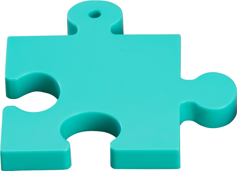 ねんどろいどもあ パズル台座 あお (Nendoroid More Puzzle Base Blue)