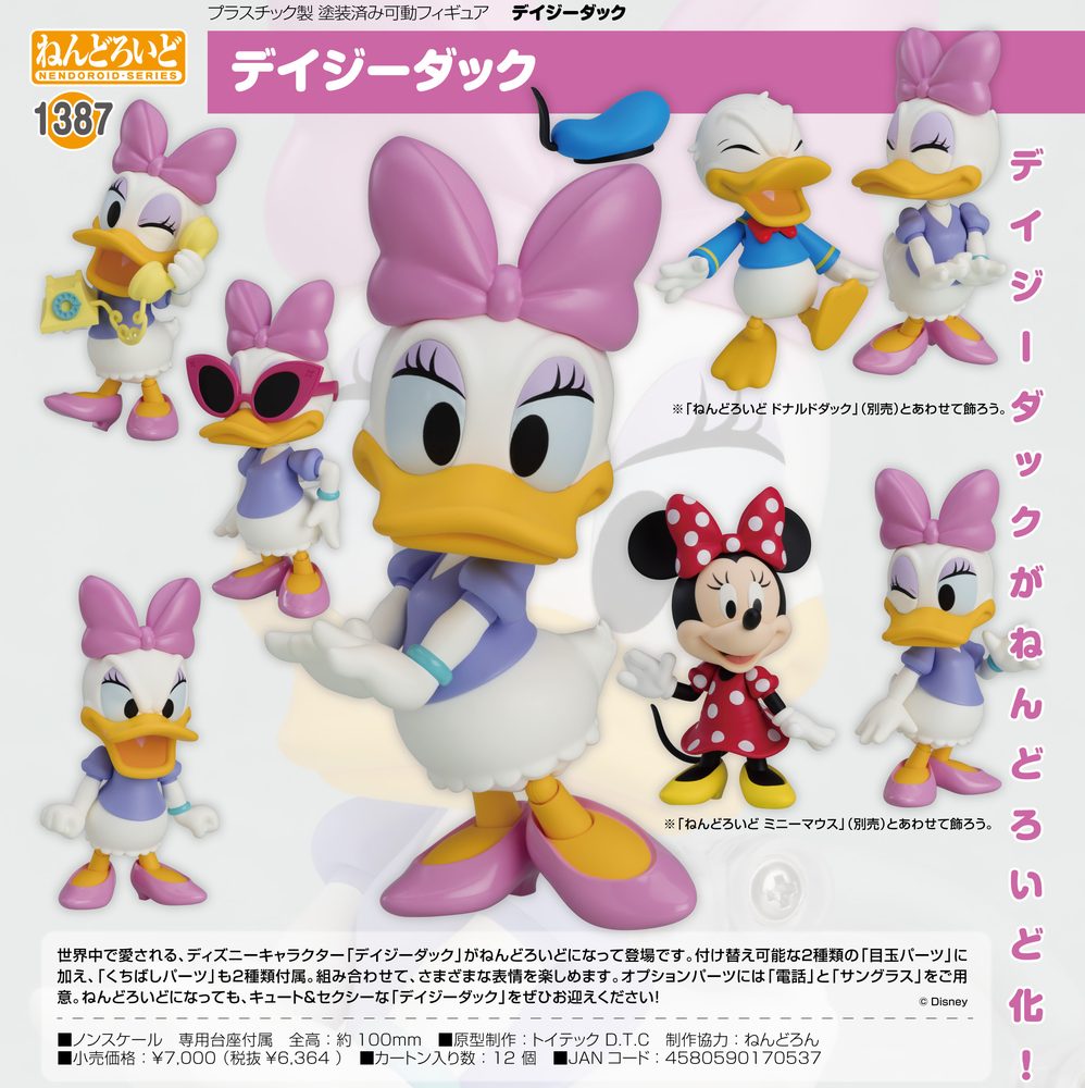 ねんどろいど デイジーダック (Nendoroid Daisy Duck)