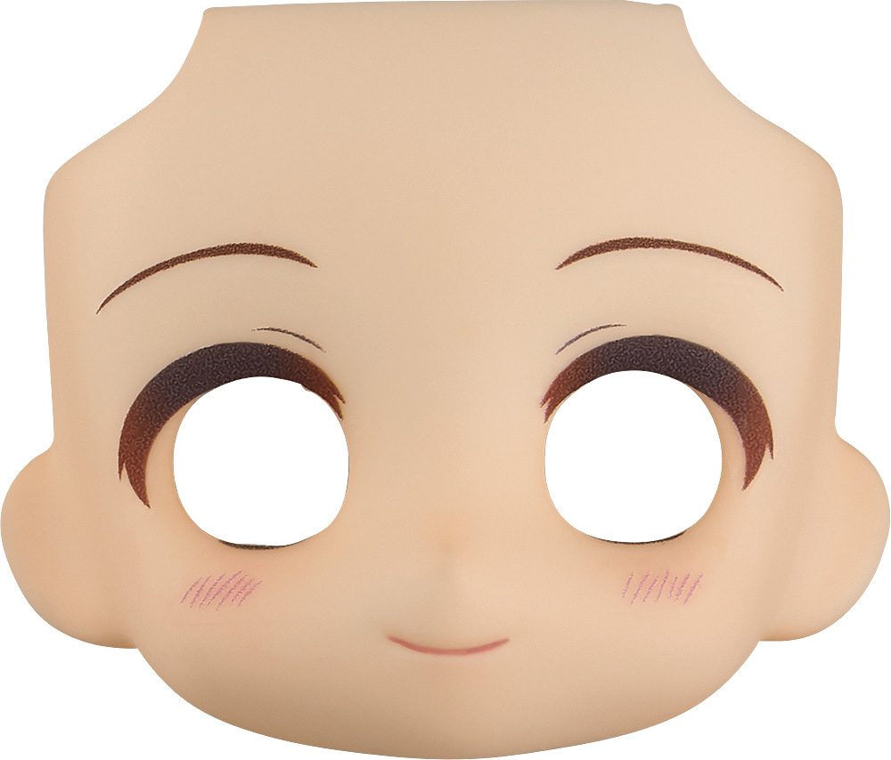 ねんどろいどどーる かすたむフェイスパーツ 01 almond milk (Nendoroid Doll Customizable Face Plate 01 Almond Milk)