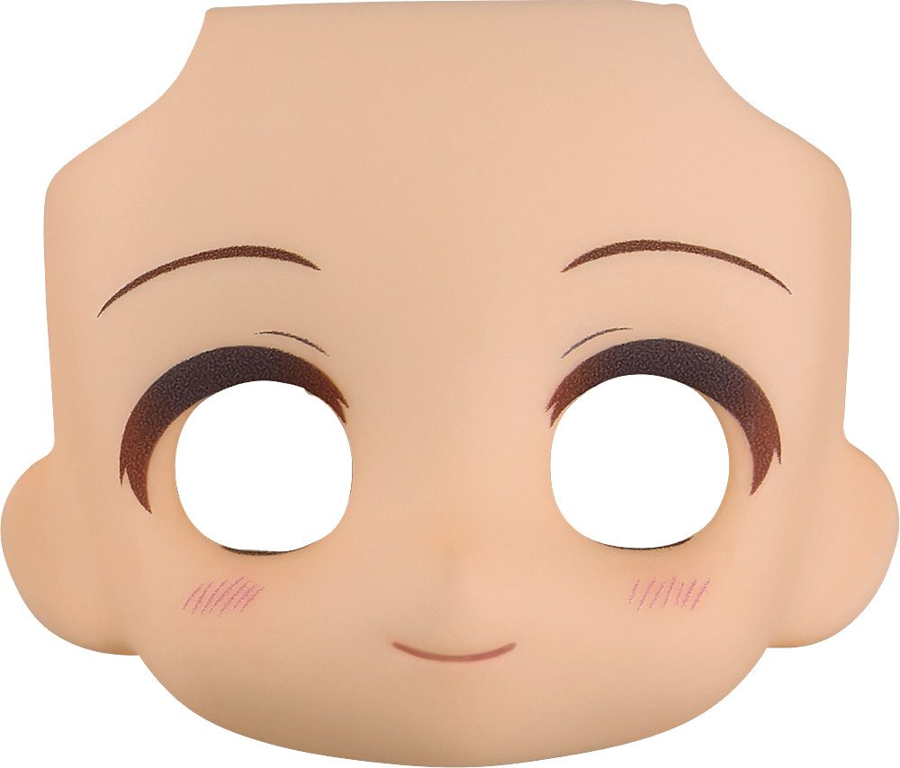 ねんどろいどどーる かすたむフェイスパーツ 01 peach (Nendoroid Doll Customizable Face Plate 01 Peach)